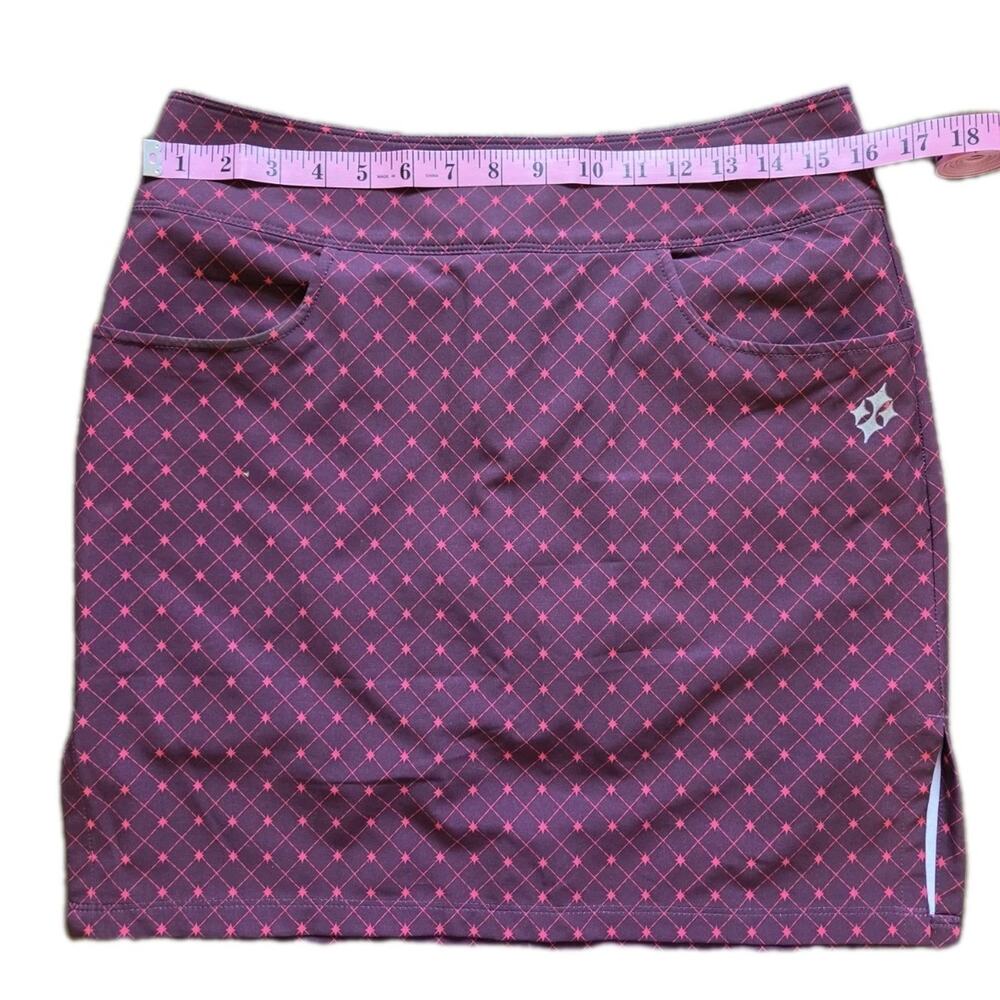 JoFit For All Golf Tennis Geometric Star Print Athletic Skort Size 6 - Picture 6 of 7